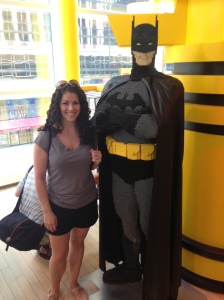 Wasn't too impressed with Lego Land until I saw him! I heart Batman.